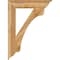 Ekena Millwork Legacy Traditional Rough Sawn Bracket, Western Red Cedar, 6"W x 34"D x 46"H BKT06X34X46LEC01RWR - alternate 2